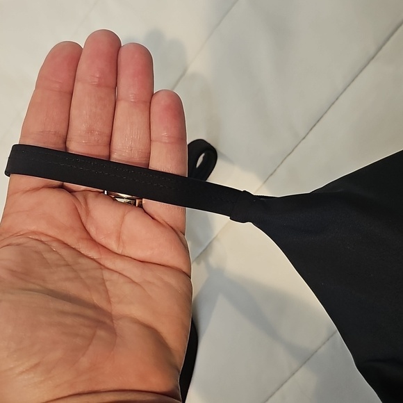 Shein Black Ruffled Bikini Set Sz 1xl NwT - Picture 4 of 4